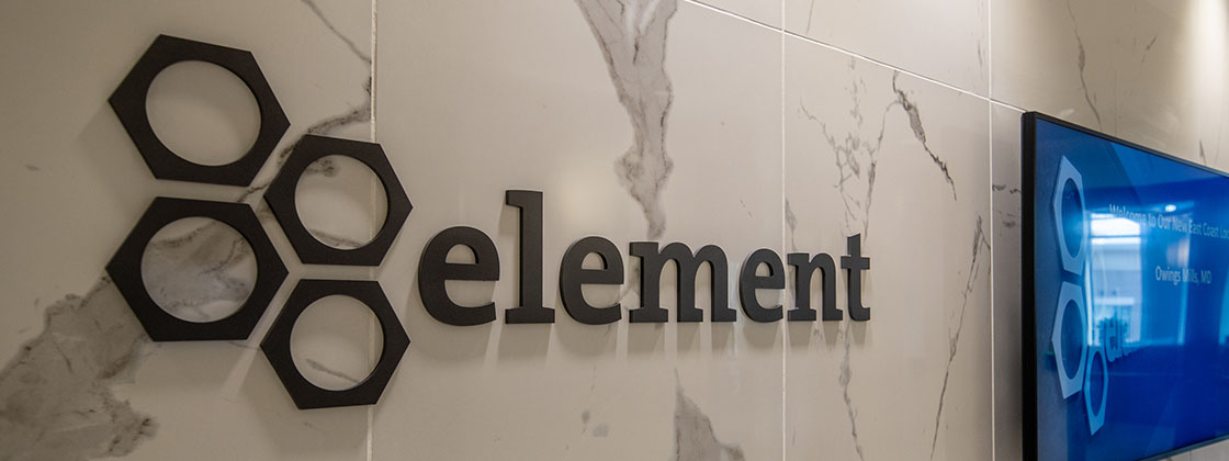Element building sign