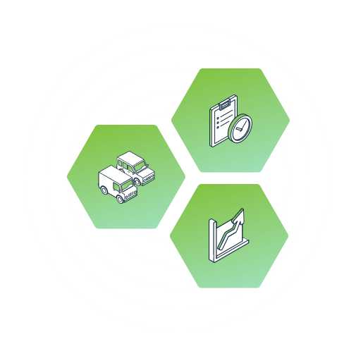 Fleet services main category hero image with icons